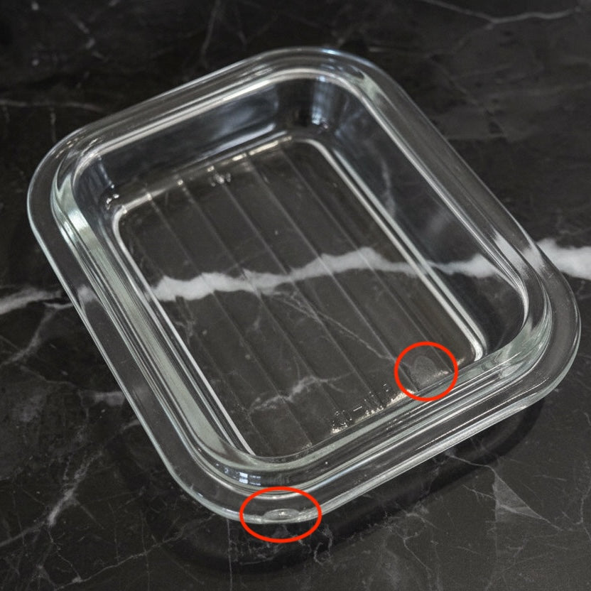 Vintage Pyrex Amish Butterprint Refrigerator Dish #501-C