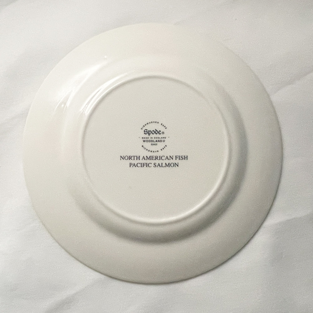 Woodland North American Pacific Salmon Salad Plate - Spode