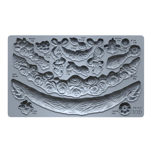 IOD SWAGS Decor Mould by Iron Orchid Designs