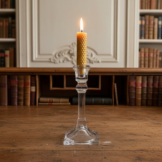 1980s Toscany Collection Lead Crystal Candle Holder