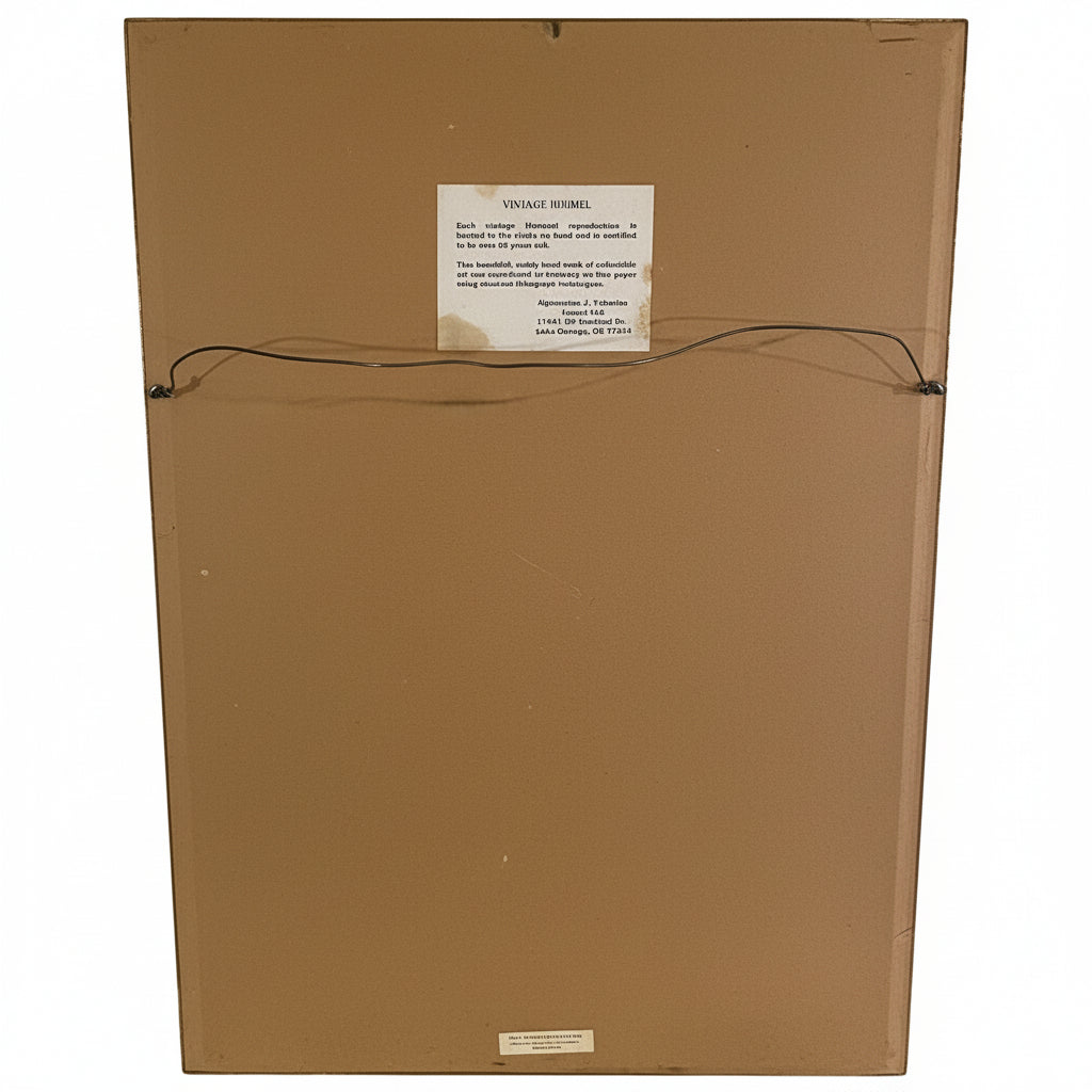 Vintage Hummel Framed Print - Emil Fink Verlag