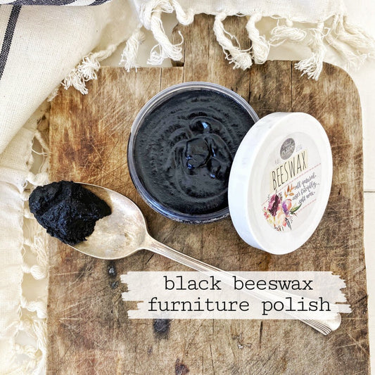 Black Beeswax Furniture Polish by Sweet Pickins-Sweet Pickins-Furniture Wax-Stockton Farm