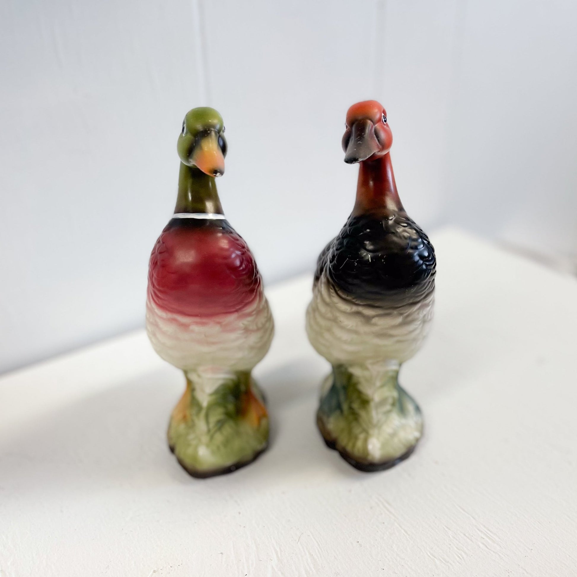 Ceramic Mallard Ducks by Norleans Japan-Norleans Japan-Duck Figurines-Stockton Farm