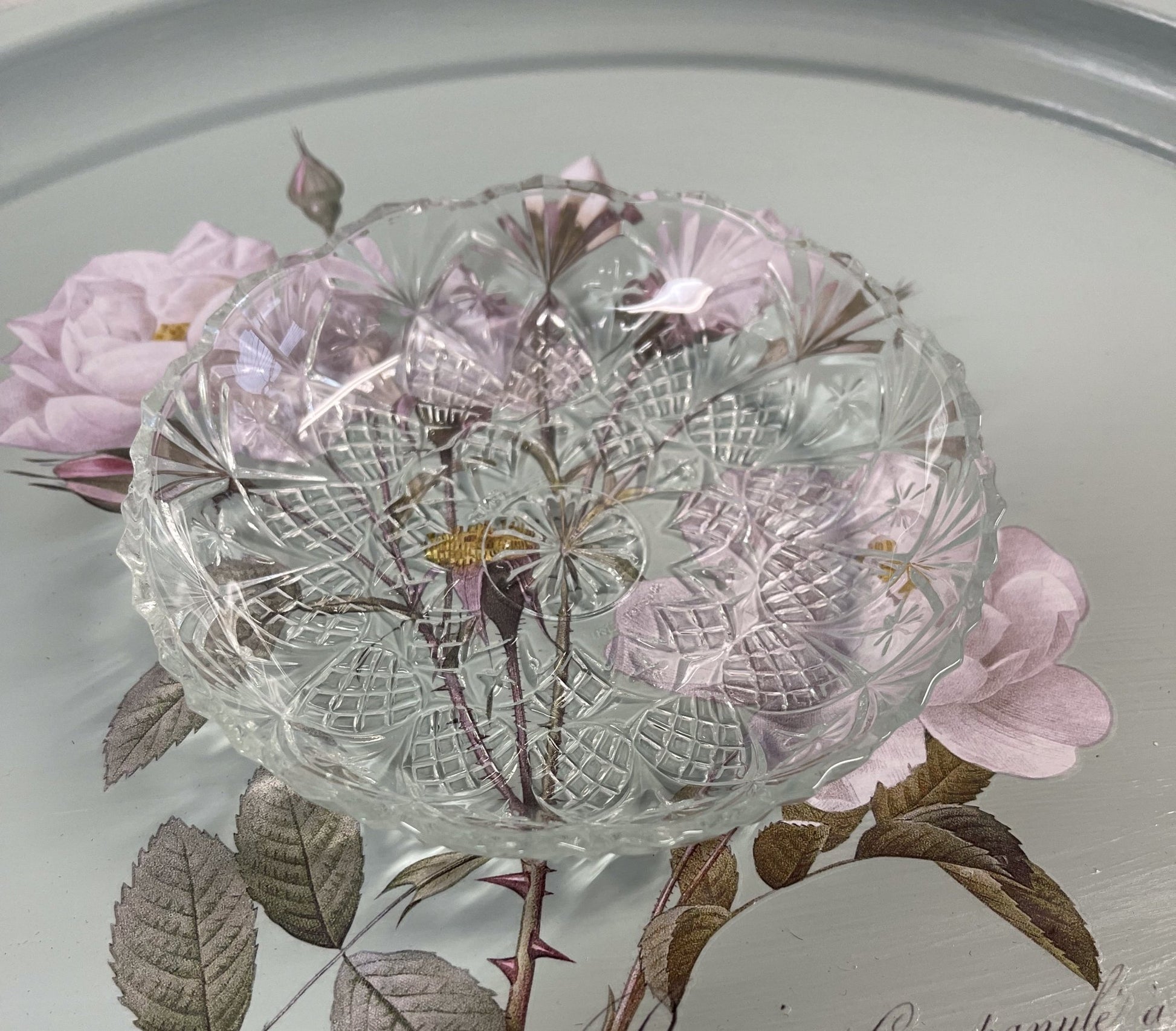Glass Dish by First National Glassware-First National Glassware-Glass Dish-Stockton Farm