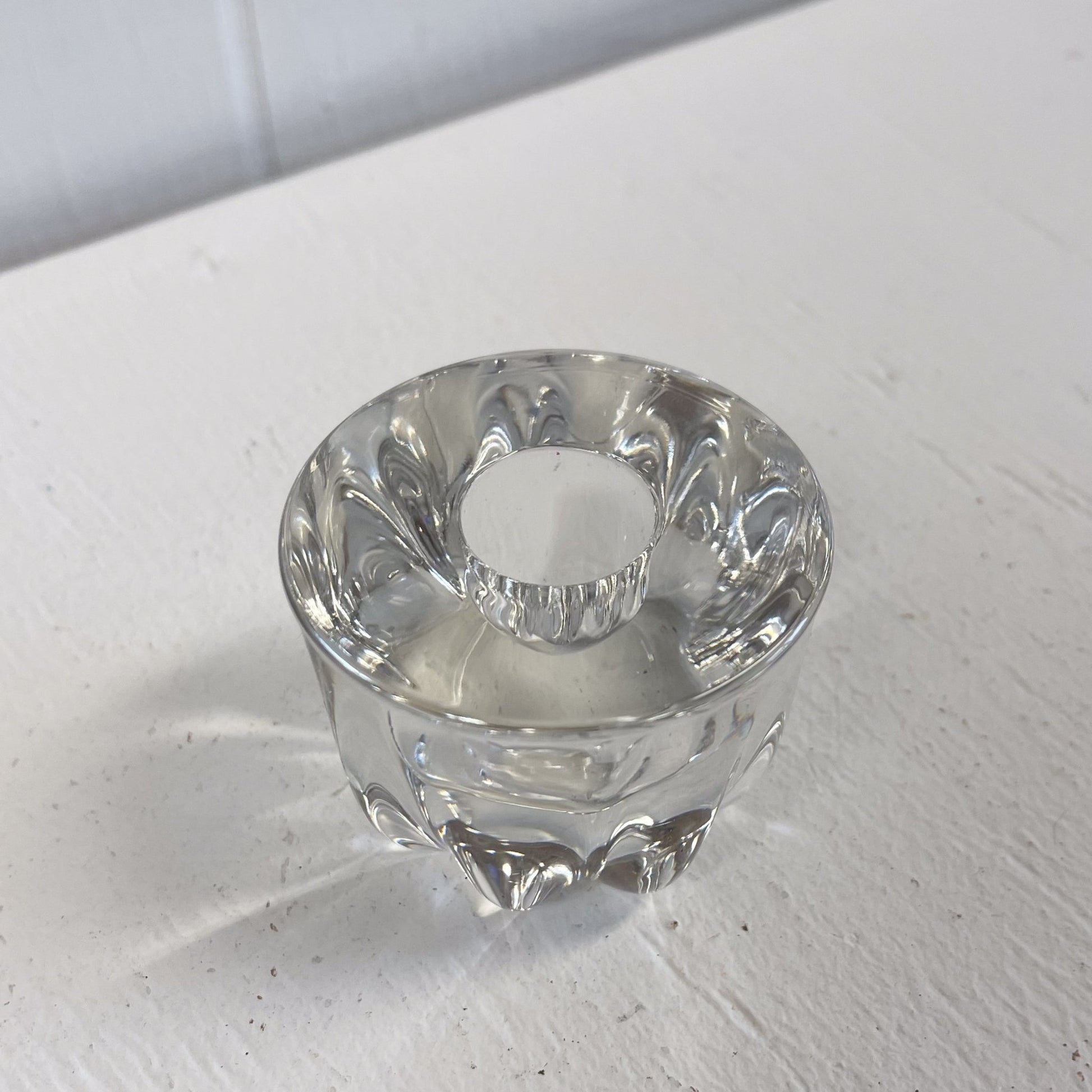 Glass Taper Candle Holder-Unknown-Candlestick Holder-Stockton Farm
