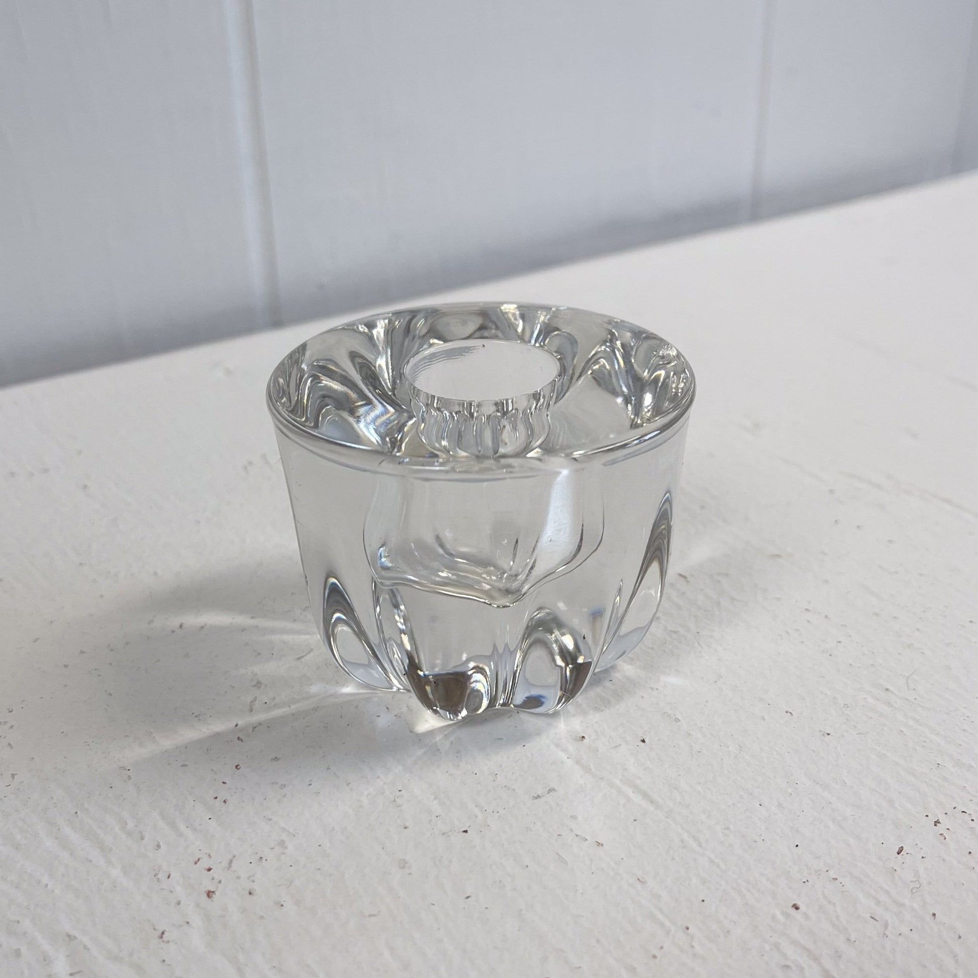 Glass Taper Candle Holder-Unknown-Candlestick Holder-Stockton Farm