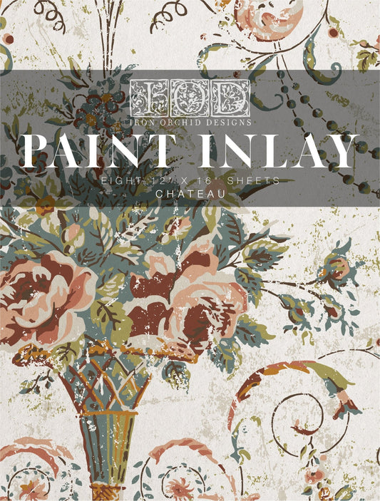 IOD CHATEAU PAINT INLAY by Iron Orchid Designs-Iron Orchid Designs-Paint Inlay-Stockton Farm
