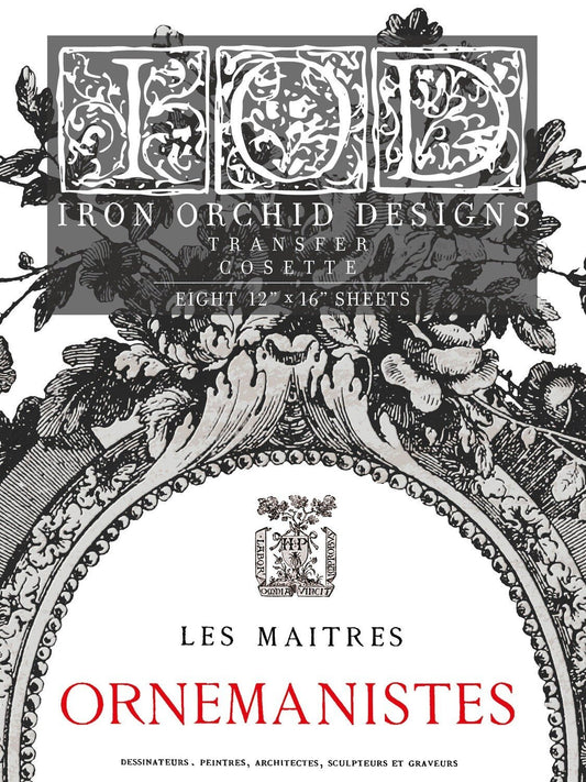 IOD COSETTE Decor Transfer by Iron Orchid Designs-Iron Orchid Designs-Transfer-Stockton Farm