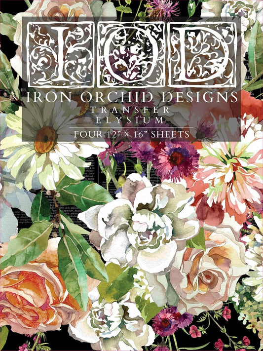 IOD ELYSIUM Decor Transfer by Iron Orchid Designs-Iron Orchid Designs-Transfer-Stockton Farm