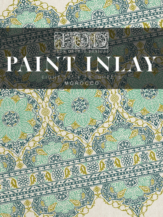 IOD MOROCCO PAINT INLAY by Iron Orchid Designs-Iron Orchid Designs-Paint Inlay-Stockton Farm
