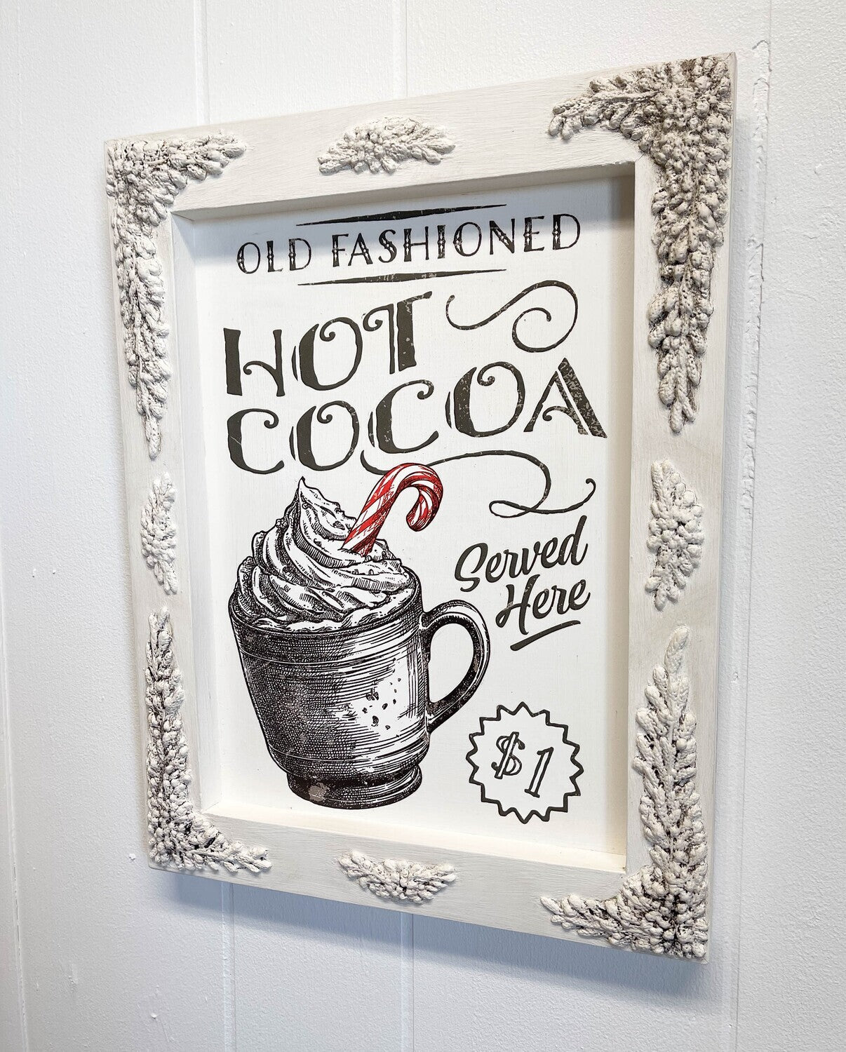 Old Fashioned Hot Cocoa Wood Wall Decor-Stockton Farm-Hot Cocoa Sign-Stockton Farm