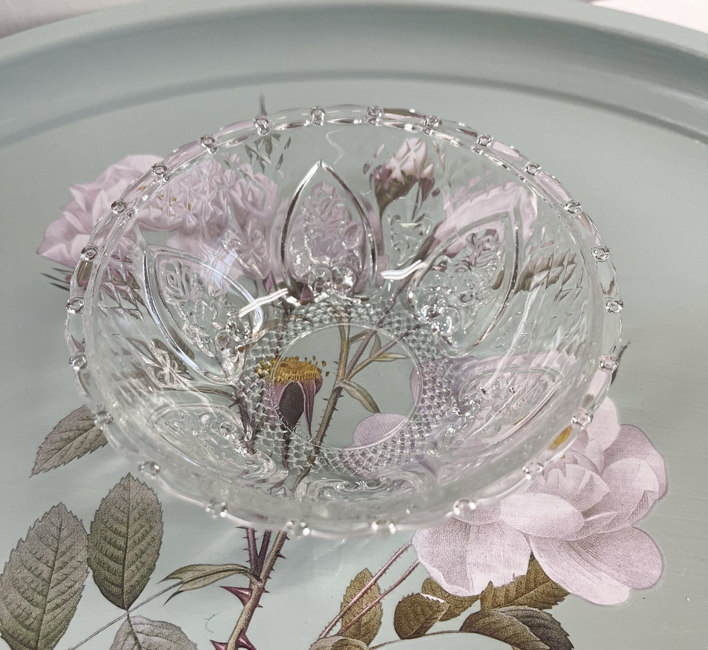 Victorian Glass Bowl by Kedaung Industiral Group-Kedaung Industiral Group-Candy Dish-Stockton Farm