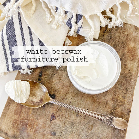 White Beeswax Furniture Polish by Sweet Pickins-Sweet Pickins-Furniture Wax-Stockton Farm